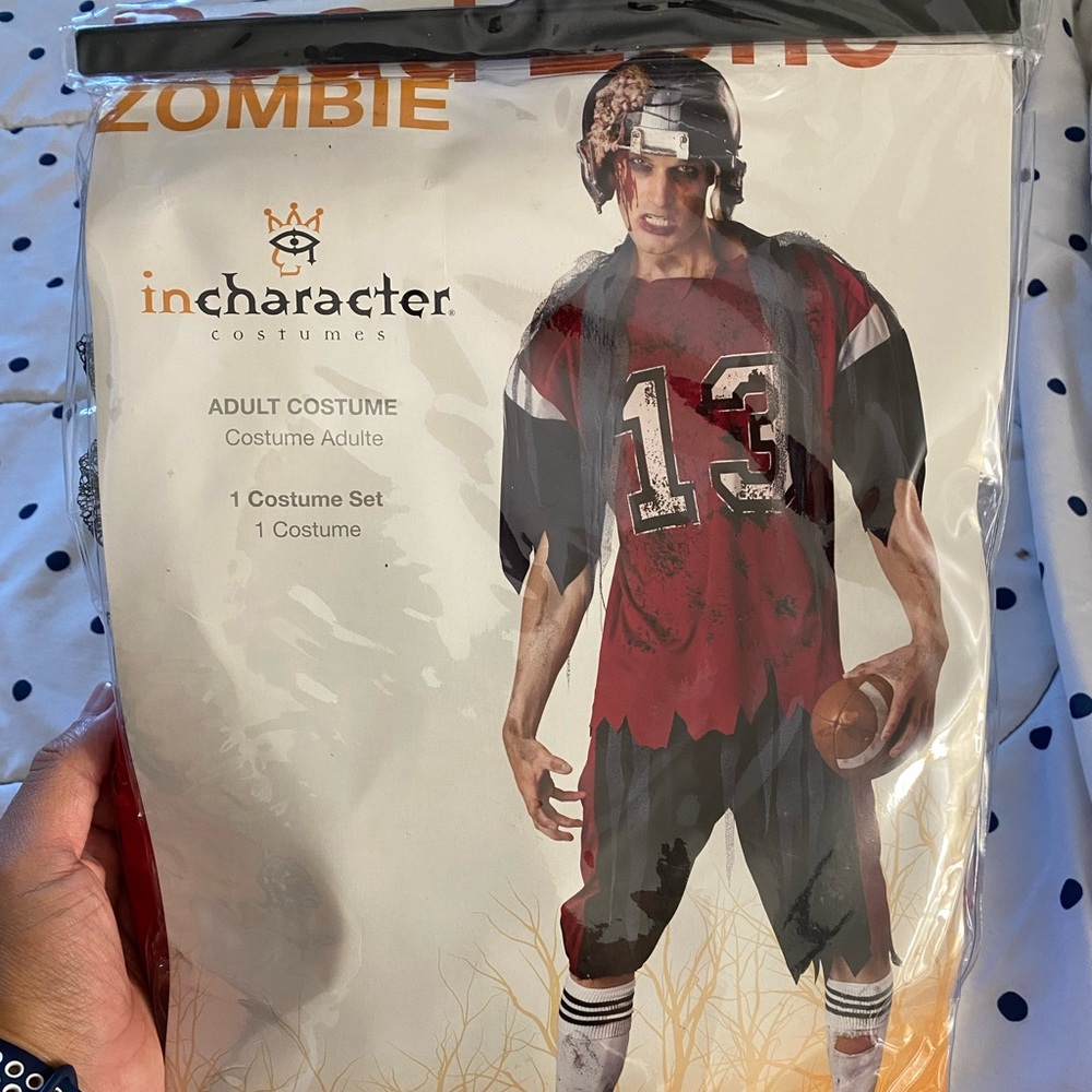 Men’s Football Zombie Costume